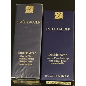Estee Lauder Double Wear Stay In Place Makeup 1C1 Cool Bone NIB 1oz & Pump